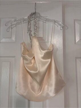 NWT Cami NYC satin halter top size xxs